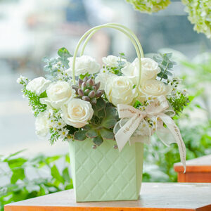 Giỏ hoa Lux basket mini