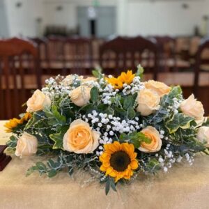 Hoa sự kiện Ụ hoa bàn họp