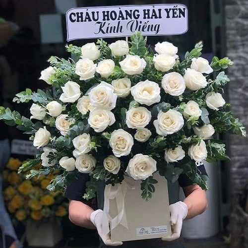 Lãng hoa viếng đám tang "Lời Tiễn Đưa" 1 Lãng hoa viếng đám tang Lời Tiễn Đưa